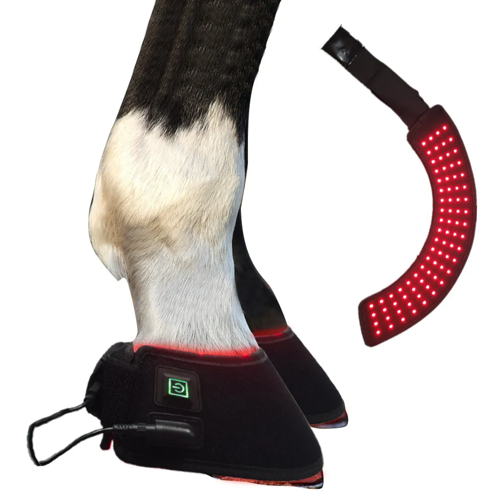 OEM ODM Medical led light therapy belt red near infrared flexible red light therapy horseshoe