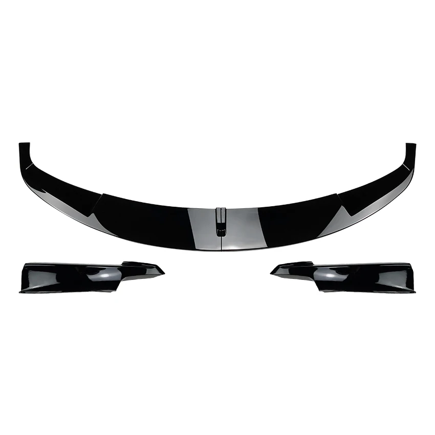 Amp-z F30 Abs Gloss Black Front Splitter Lip Car Kits For Bmw 3 Series 