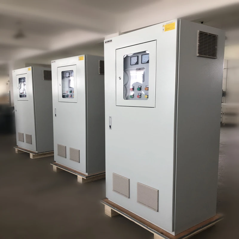 POWTRAN PI500 Inverter Control Panel IP20 IP54 250kW 280kW Integrated VFD Control Cabinet