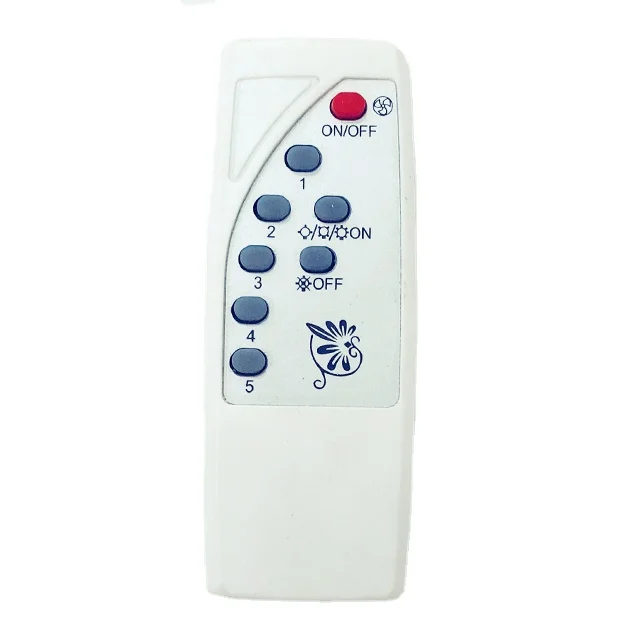 Electric Remote Control DC Ceiling Fan Household and Outdoor Application Made of Plastic with PCB