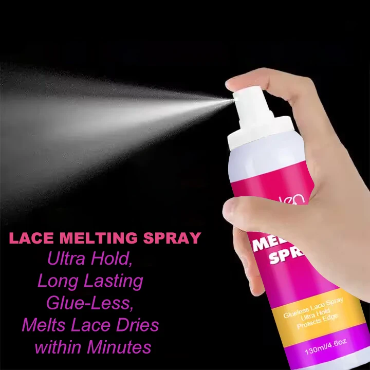 Odm 130ml 4.6oz Bigger Wig Melting Spray Waterproof Glueless Hair Glue