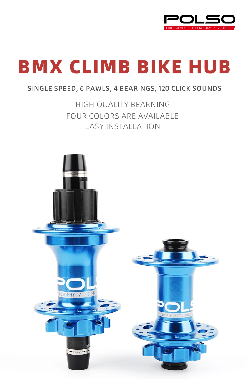 Polso Bh011 Bmx Hub Bmx Climbing Bicycle Hub Bmx Rear Hub Buy Bmx