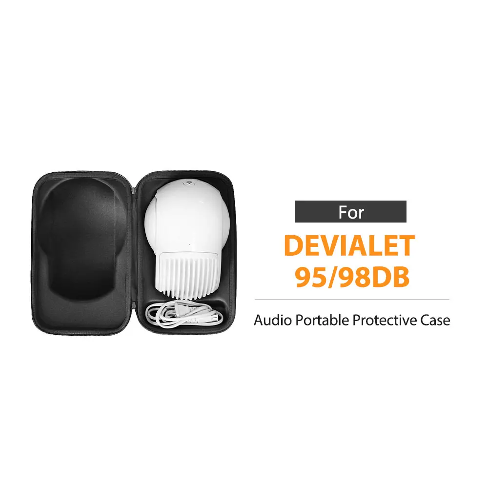 Laudtec YXB05 Funda Dura Eva Impermeable para Altavoces Bluetooth Protectora para Devialet Phantom Ii 9598Db  