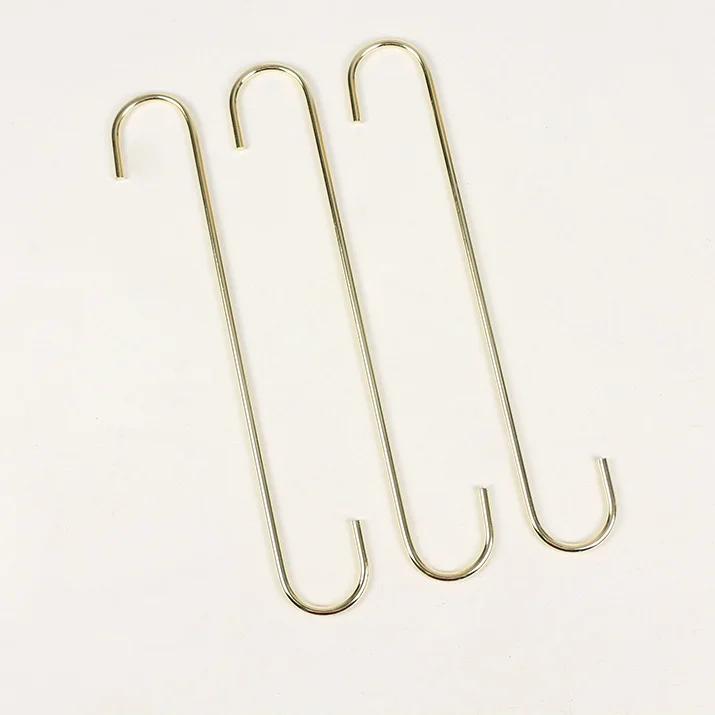 Lavinia Metal Hook Round s Type Hooks Stainless Steel Metal Hanger