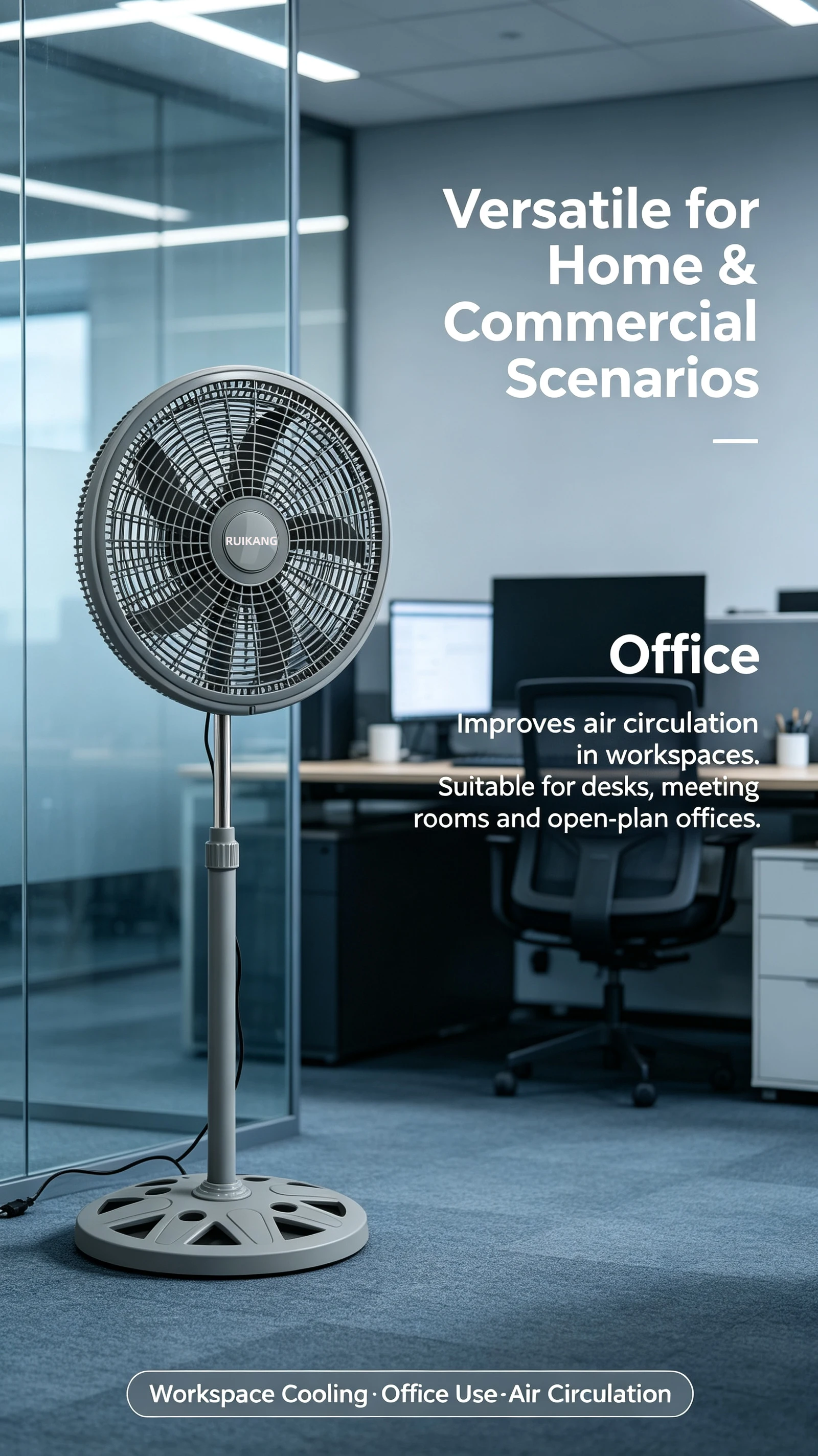 Pedestal Fan, 220V 50HZ 55W - detail 6