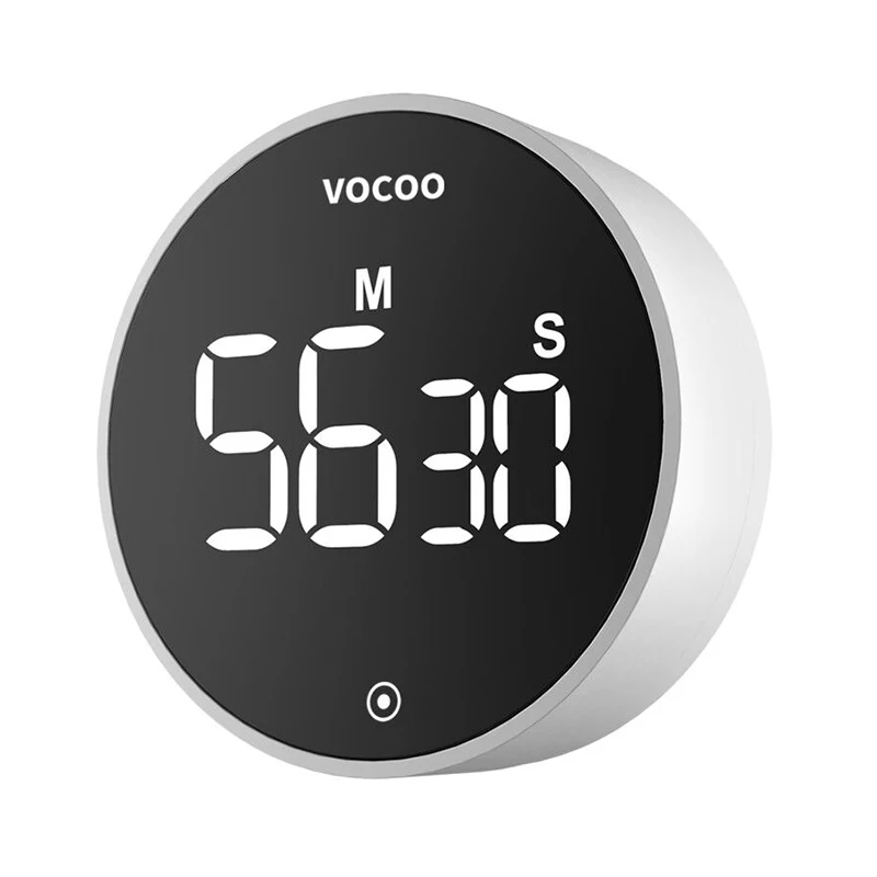VOCOO Digital Kitchen Timer Stopwatch with Big LED Digits Loud Alarm