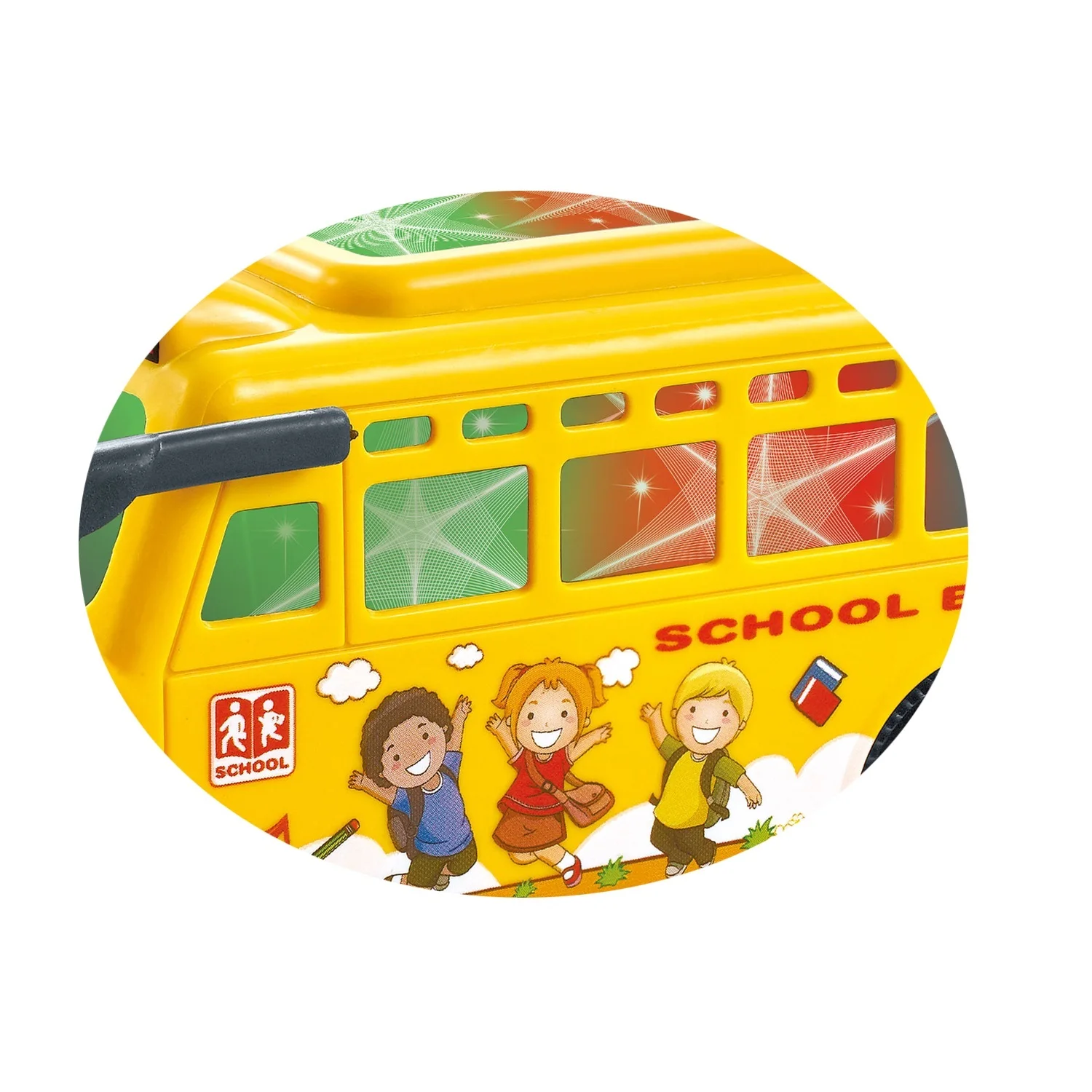 Ônibus Escolar com Som e Luz - City Service - Amarelo - 1:20 - Yes Toys -  superlegalbrinquedos