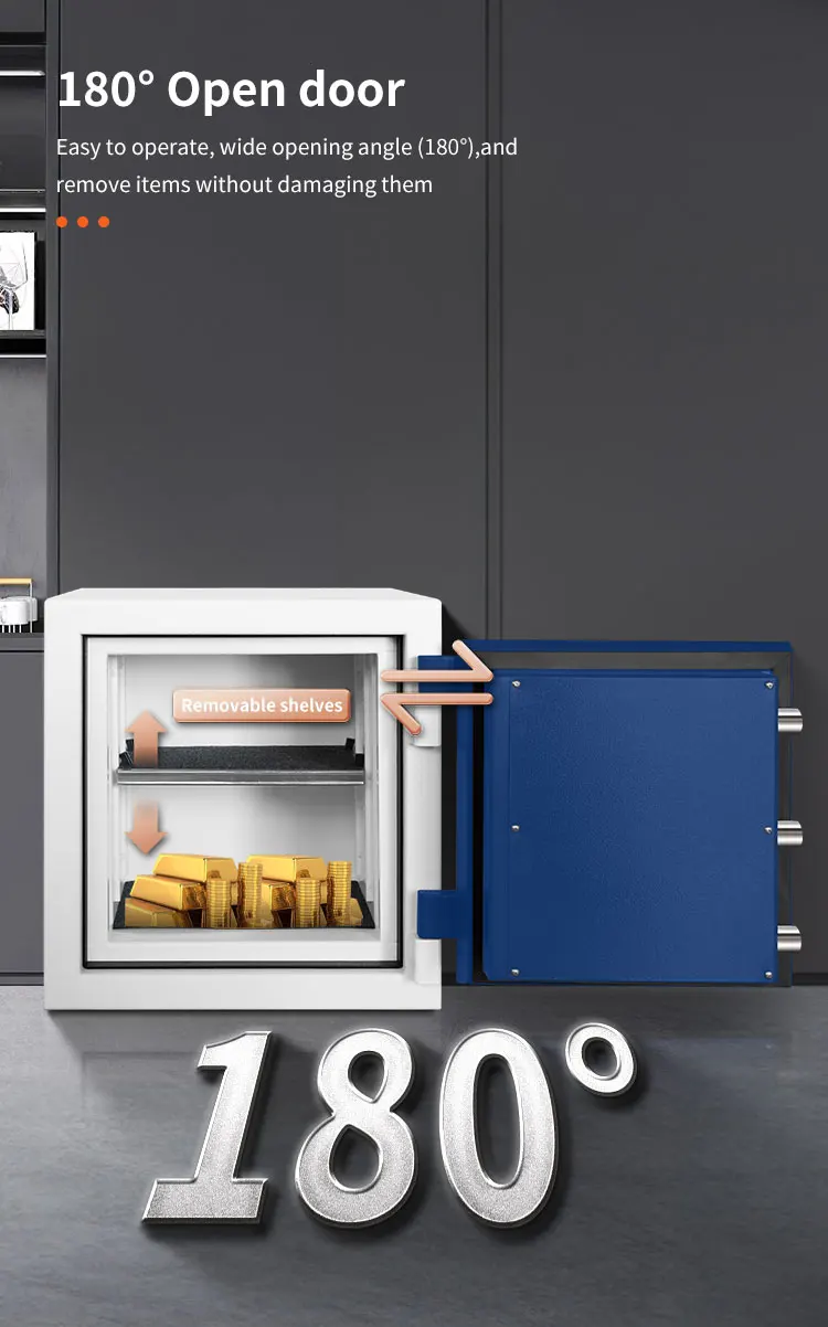 CEQSAFE Fire-proof Safe Document Heavy Duty Large Security Fireproof Safety Boxes details