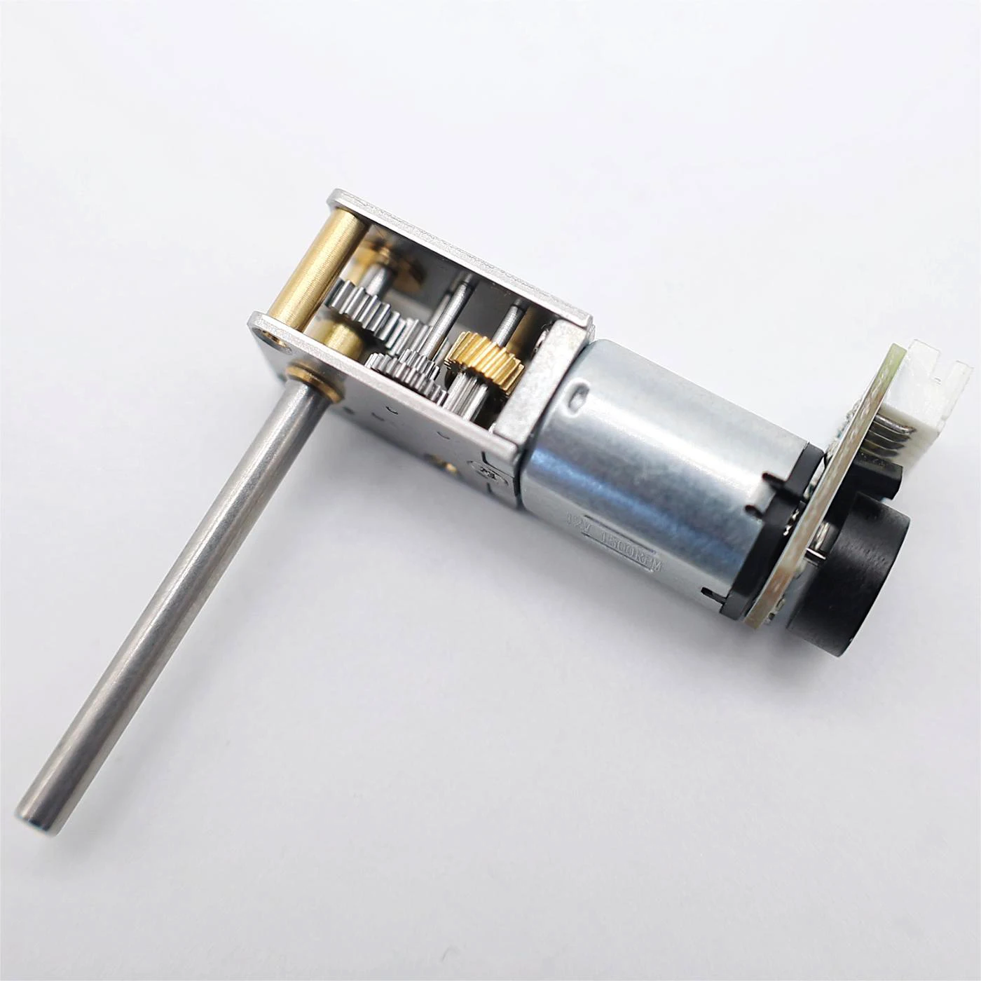 GM1812-N20 DC Gear Motor - 90 Degree Angle, 12V Micro Motor