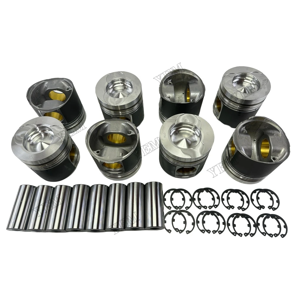 Piston Kit Fit for Doosan Develon D2848 Engine