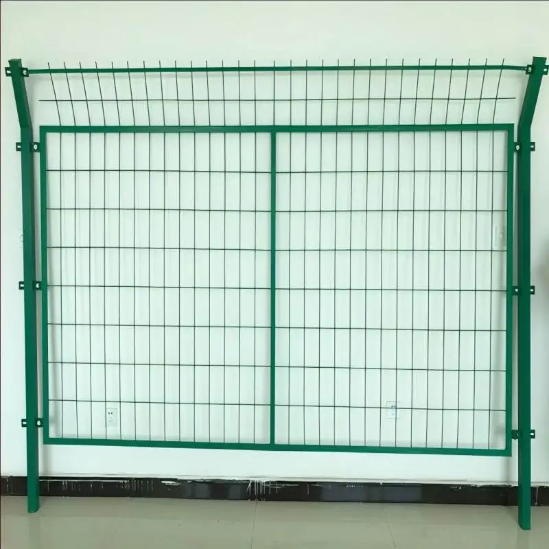 Modern Outdoor Garden Security Fence Panels Galvanized Steel with Aluminum Gate Metal Post Low Maintenance Carbon Steel Frame details