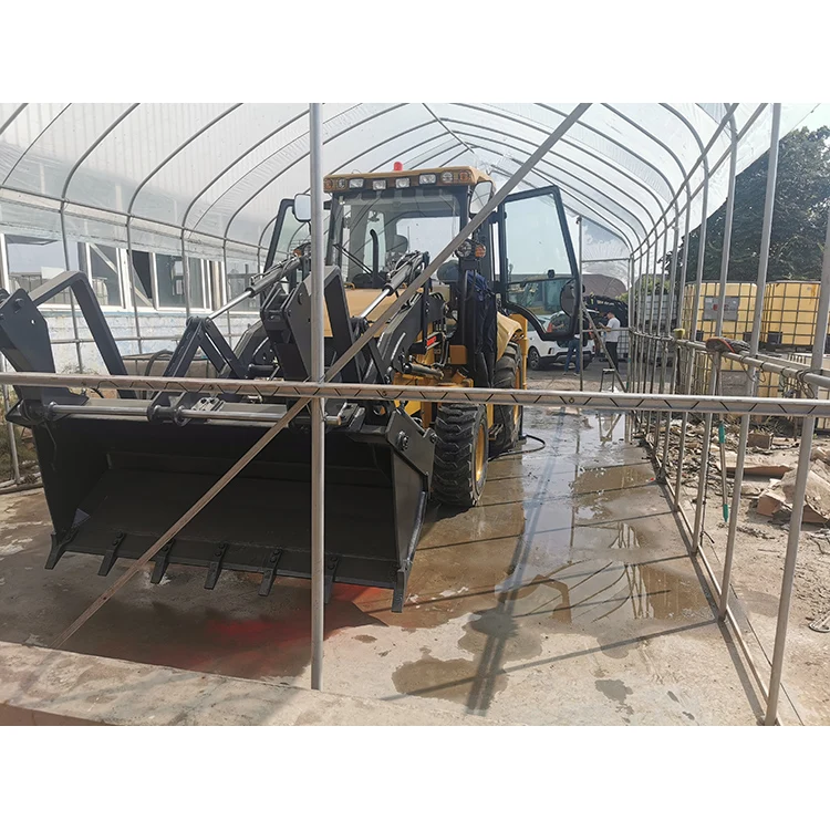 Aolite With Diesel 4x4 Front Backhoe Loader