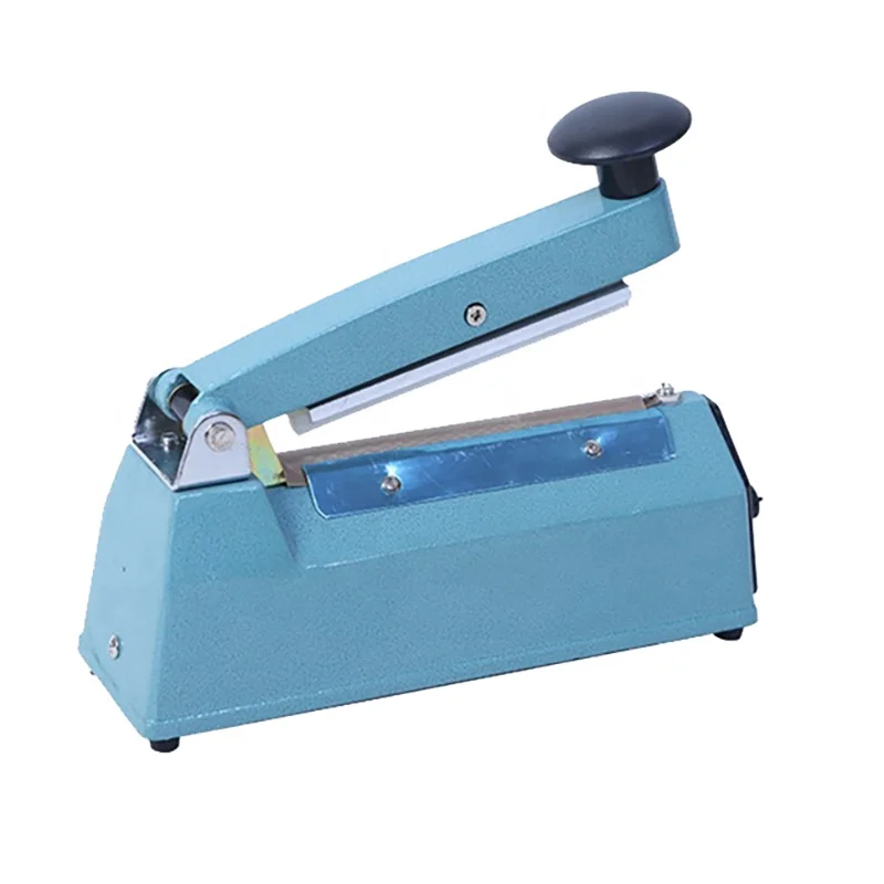 Metal Shell Hand Pressure Sealing Machine Manual Impulse Sealer for Plastic Bag Punch Sealer Portable Hand Impulse Machine