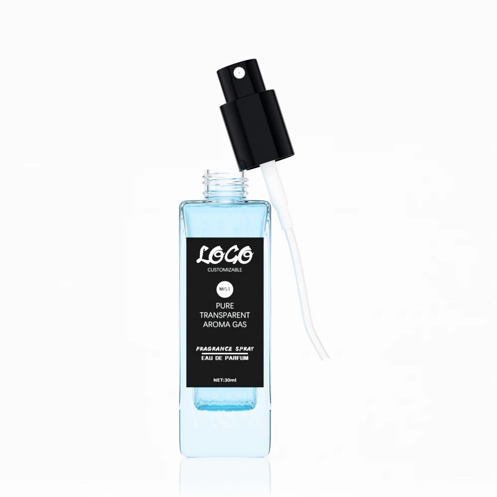 High Quality 10ml 15ml 30ml 50ml 100 ml Luxury Empty Frosted clear Black Glass Spray Perfume Bottle