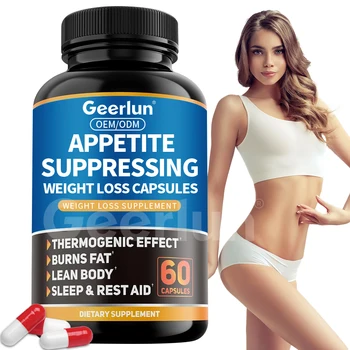 Factory Price Natural Fast Fat Burning Slimming Herbal Supplement Appetite Suppressant Capsules for Weight Loss