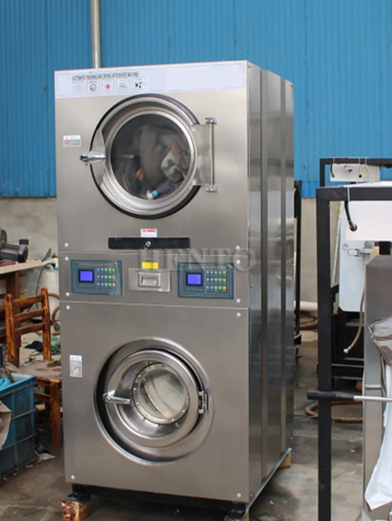 High Efficiency Coin Laundry Washing Machine / Washing Drying Machine / Industrial Washing Machine And Dryer