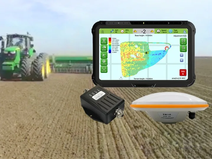 Jyl20 Tractor Visualization Gps Gnss Land Leveling System Agricultural ...