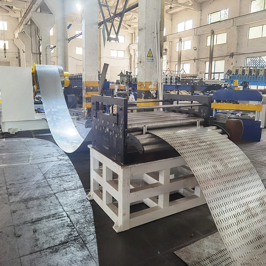 Cable Tray Roll Forming Machine Line with Press Mahine Cable Tray Making Machines Production Line Cable Tray Making Machine