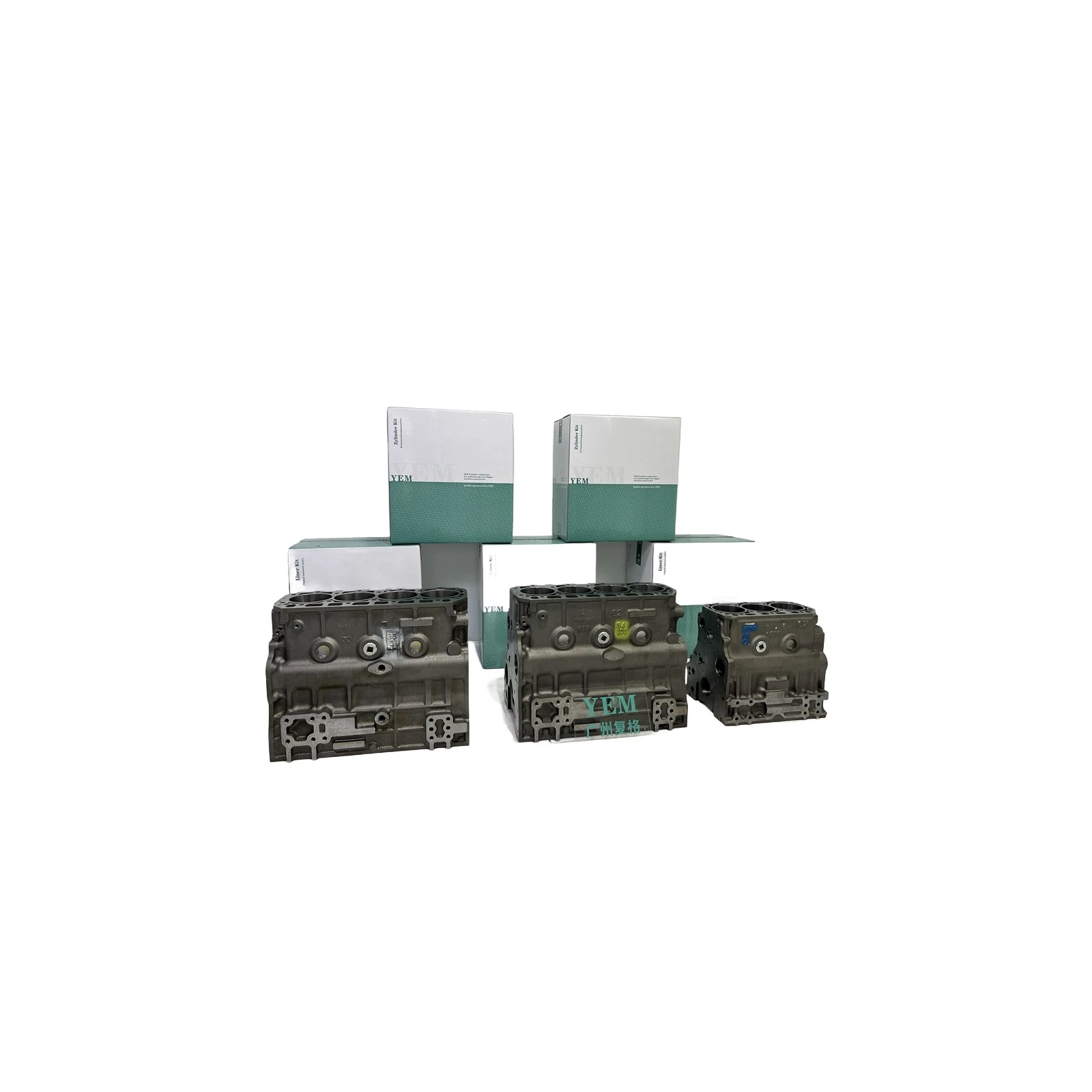 For Komatsu 6D110 6D114 6D125 6D130 Cylinder Block Industrial Machinery Spare Parts