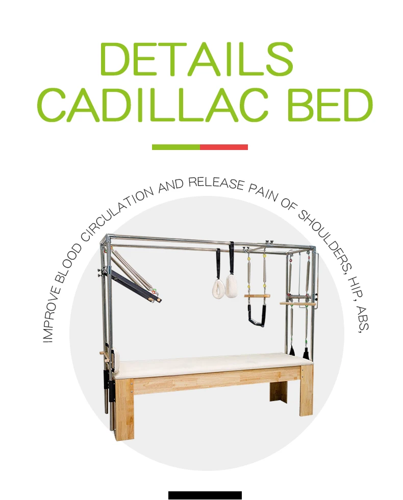 Korean Aluminum Pilates Reformer Bed Pilates Springs Foldable Machine