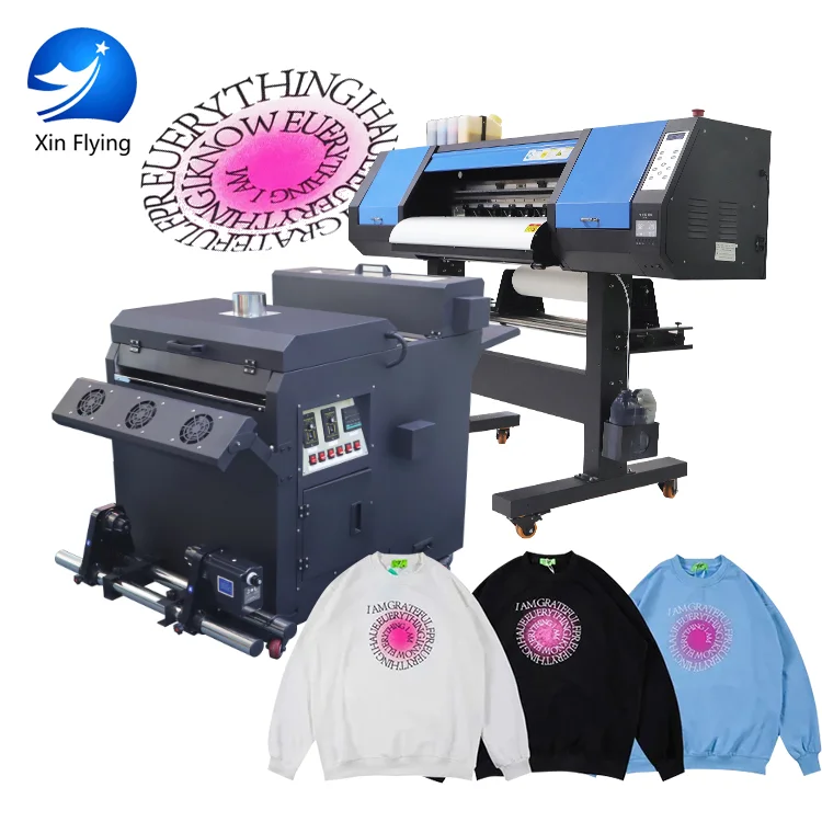 Digital Cotton Fabric Printing Machine for the Tshirt Pet Film Printing Machine DTF Printer on Stock