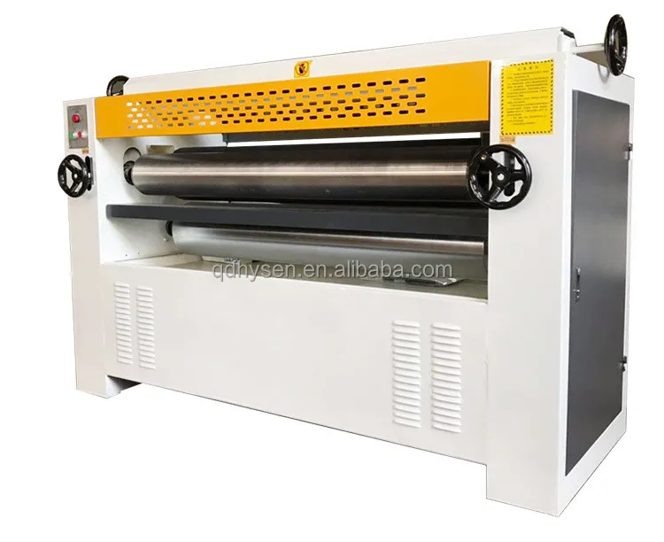 Glue Roller Spreader Machine 1300mm Width Single Side Glue Spreader Machine
