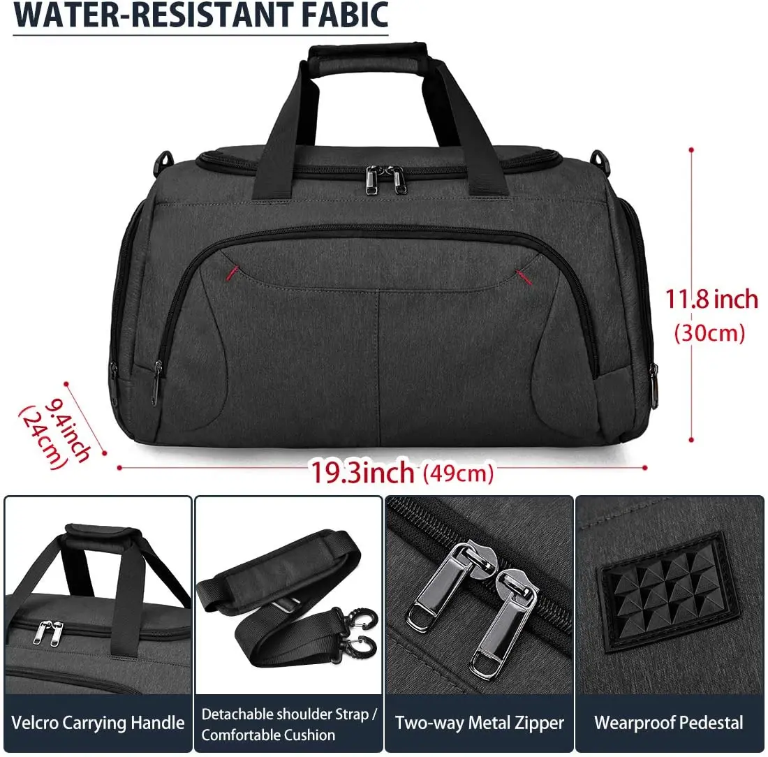 Duffel Bag Travel Fashion Leisure Custom Print Logo Gym Duffel Bag Sports Travel Bag
