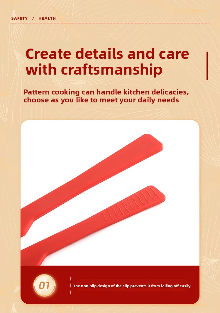 All-Inclusive Silicone Food Clip for Kitchen Utensils High Temperature Resistant for Bread Ice-New Innovation Kitchen manufacture