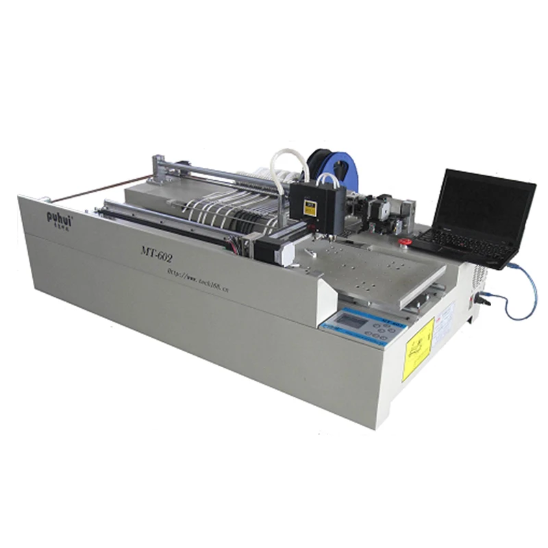 Puhui MT-602 Table Top Smt Pick and Place Machine MT602 Component Mounter Machine with Camera