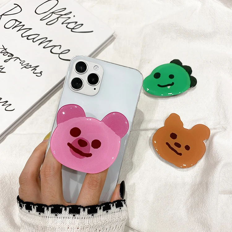 Wholesale Acrylic Mobile Phone Holder Cute Design Phone Socket Phone ...