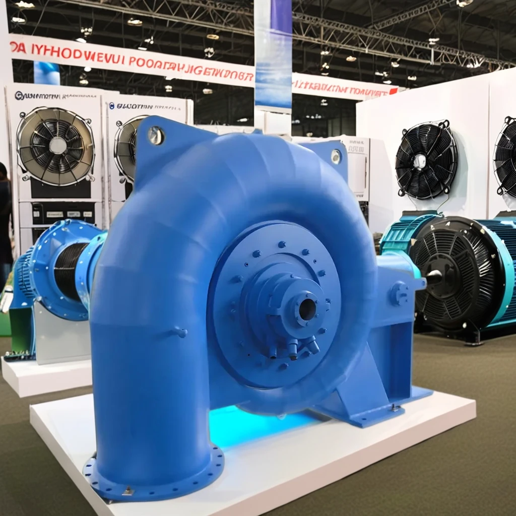 200kW Francis Turbine Generator Smart Automatic Horizontal Hydro Turbine for HPP for Water Use 20m Head