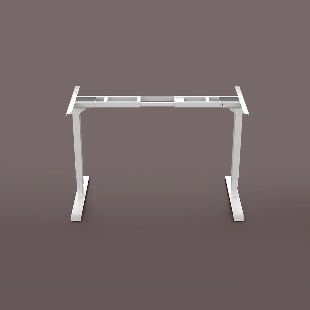 Dual Motor Standing Desk Frame,height Adjustable Desk with Pure White or Black Adjustable Office Desk