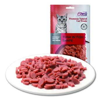 cat food suppliers wholesale OEM natural no additive cat treats nutrition cat snack tuna fish