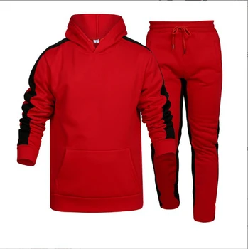 Jogging Sweat Suits Vendor Unisex 2 pcs Hoodie Set Custom Logo men's and Womens tracksuits hoodies