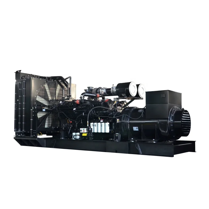 Shortly Delivery Large Power Generators 1200 kw 600 v Synchronizing Panel 1500kva diesel Generator