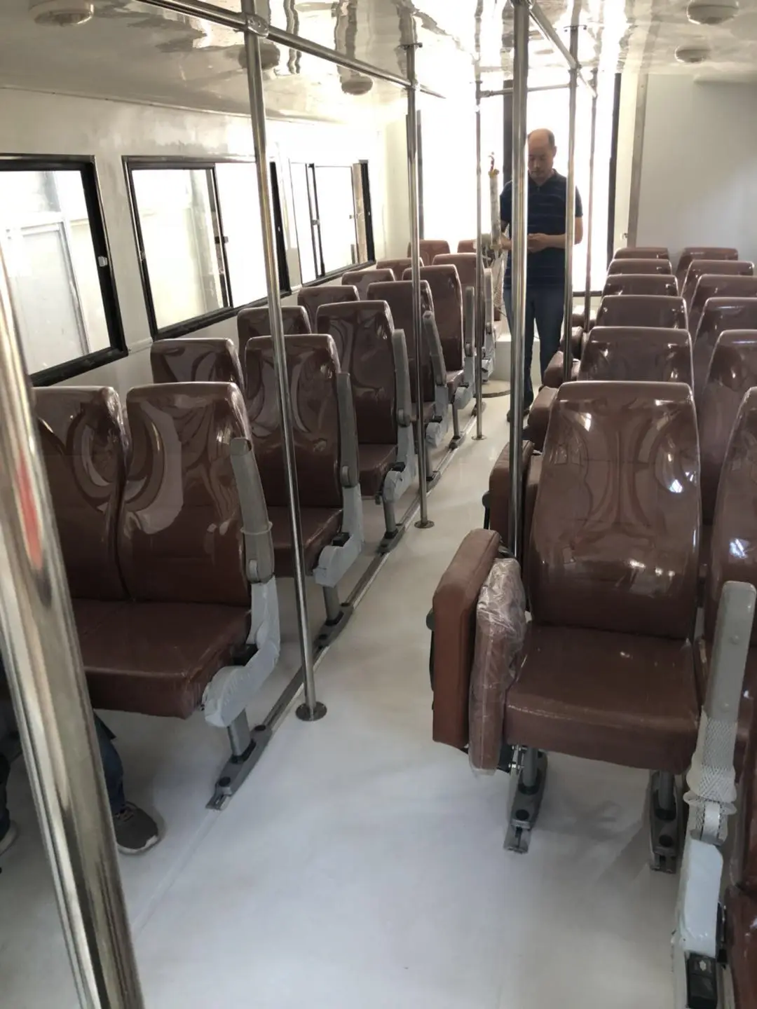 HA1250 Passenger Boat Fiberglass, Diesel, 21-30 Capacity