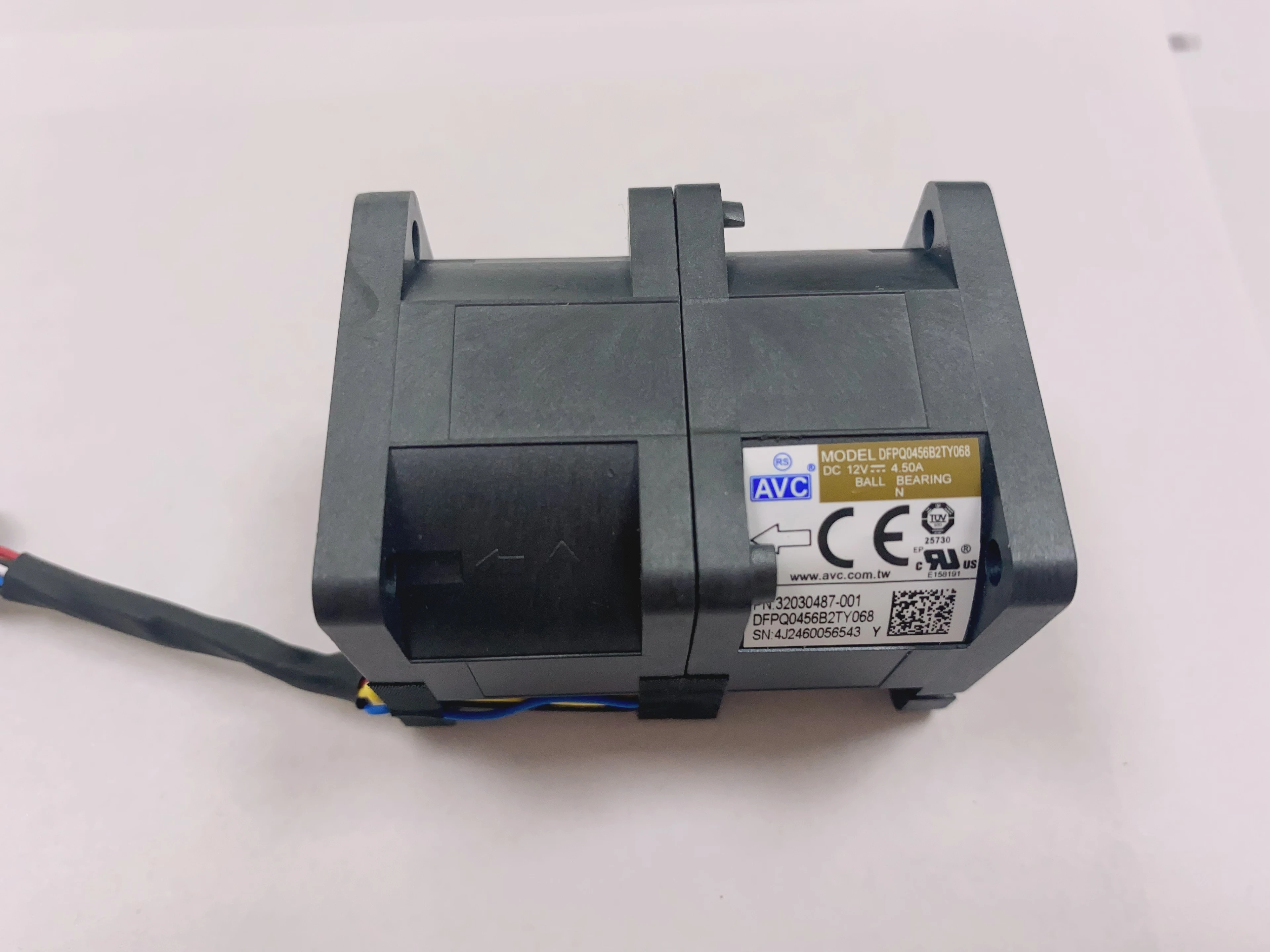 Server Cooling Fan AVC 4056 40x40x56mm extreme High Speed 30000RPM 4.5A 12vdc Ball Bearing Axial Flow Fan