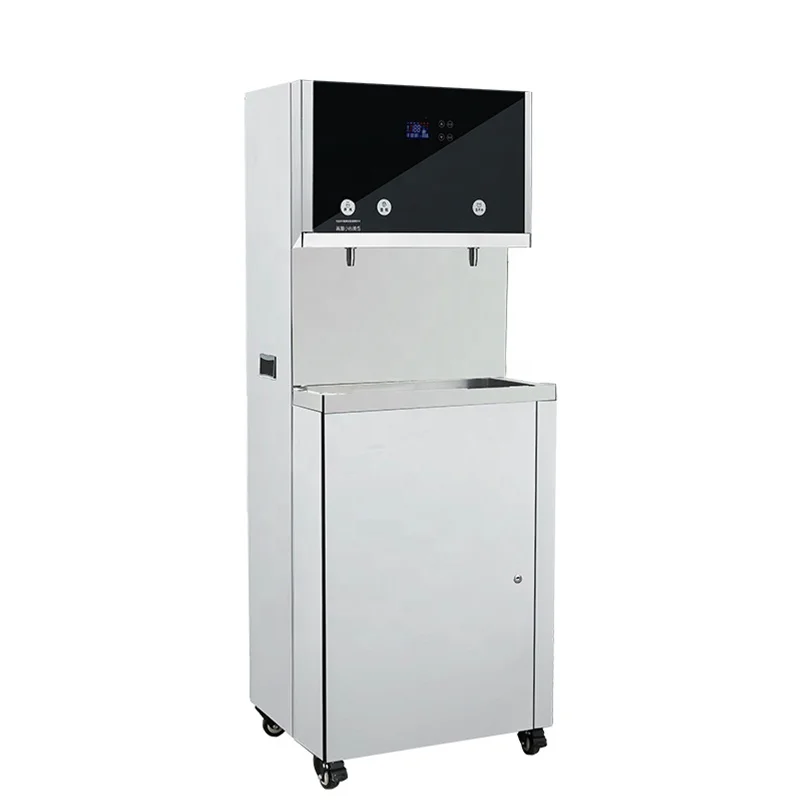 Popular Alkaline Water Dispenser OEM Hot and Cold Compressor Cooling Purifier Free Standing Sales Stainless Steel Factory Price