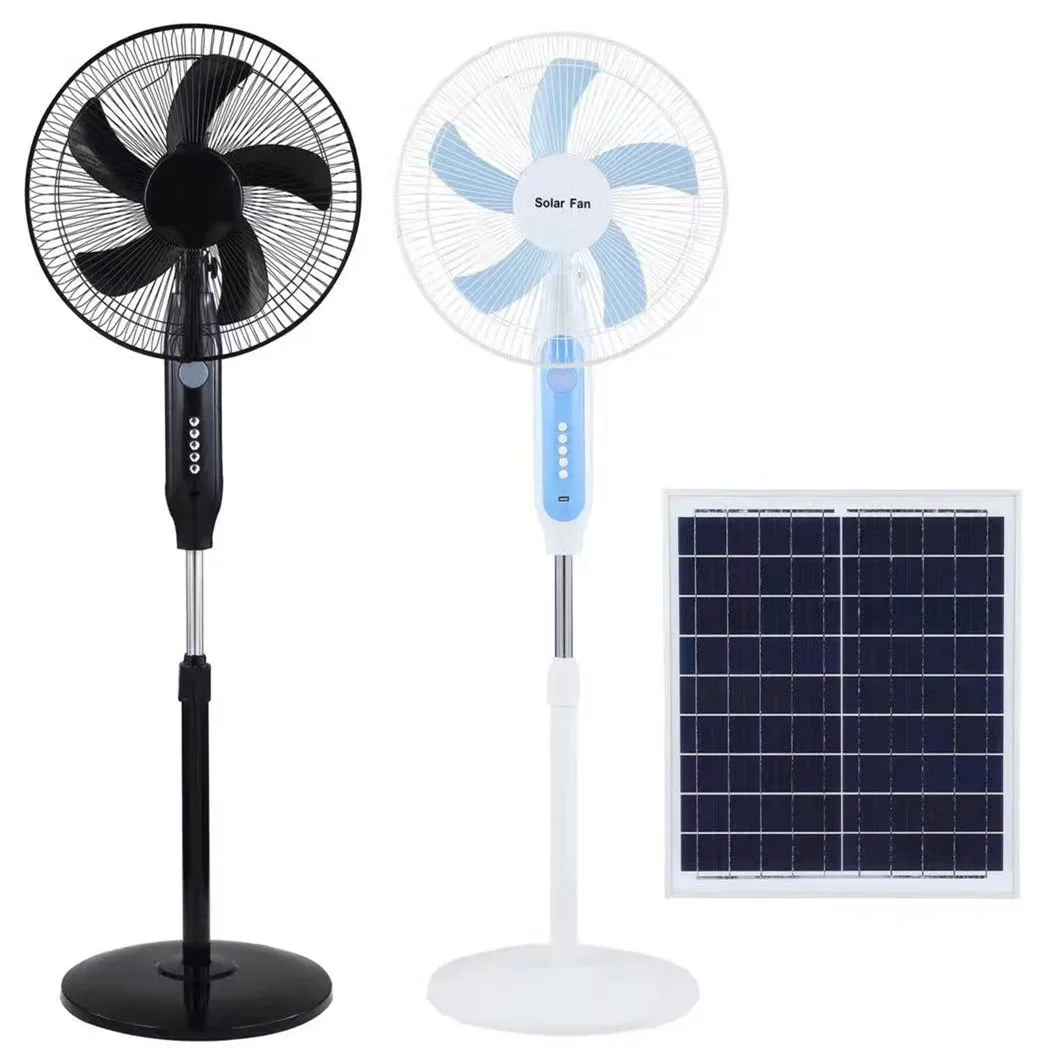Wholesale Solar Power Cooling Rechargeable Solar With Solar Panel Battery Backup 12V DC Solar Fan From m.alibaba.com