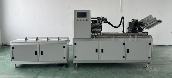 T-100 Automatic Tin Tie Food Plastic Paper Bag Pasting Machine