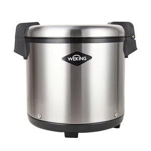 Hot Selling Electric Rice Warmer 20L 84W Stainless Steel Body Commercial Rice Warmer for Chinese Brands Appliances