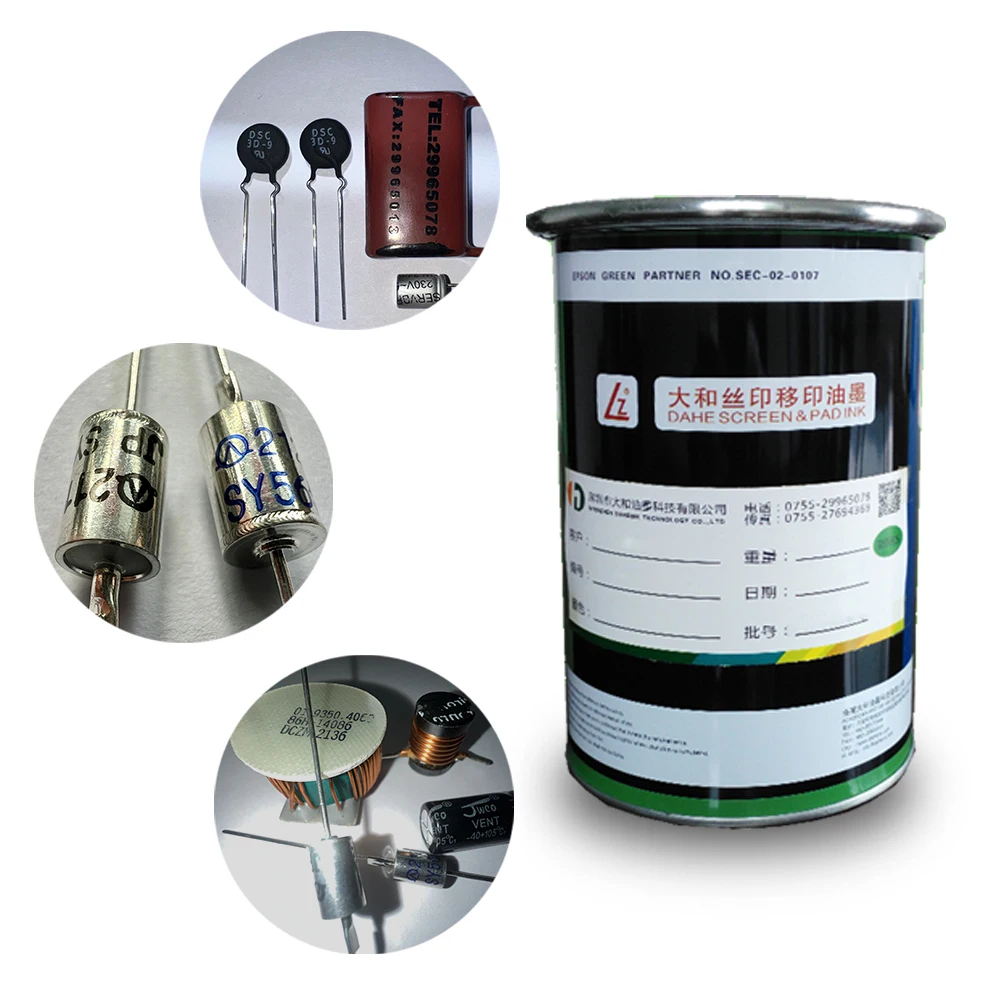 Ceramic Decal Printing Ink Silk Screen Printing Oil Based Watermark Puff Ink for Pe Pvc Acrylic Glass Magnet and Steel