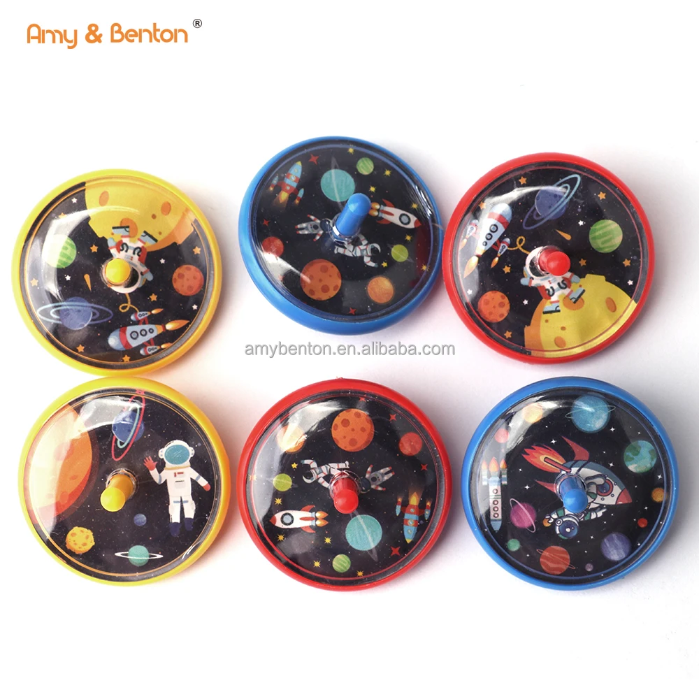 Новинка игрушки серии Space детская вечеринка любимый для детей классический Спиннинг-топ Космический дизайн