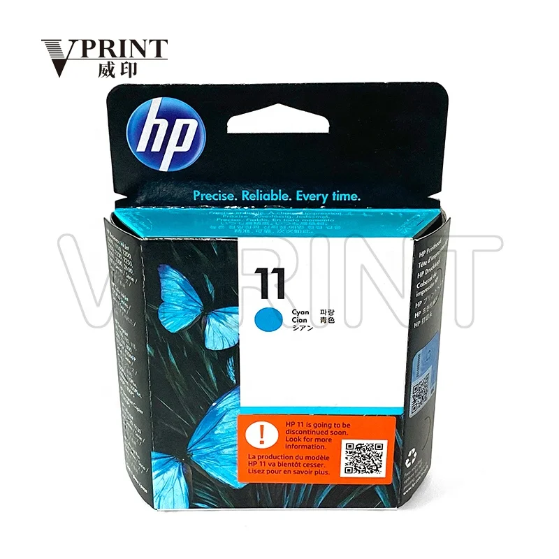 C4810A C4811A C4812A C4813A Plotter Printhead for hp 11 Black Works with HP 500 510 800 Plotter Spare Parts From China Supplier