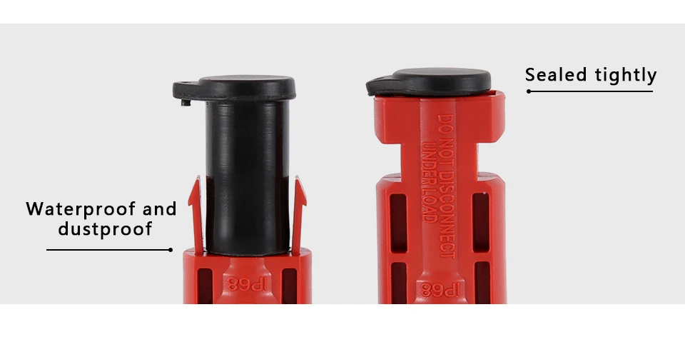 Weatherproof Silicone Dust Covers MEETOOT 8PCS Solar MC4 Connector Caps - IP67 Waterproof Dustproof Silicone Covers For Solar Panels MC4 Waterproof Dust Caps For Solar Panels