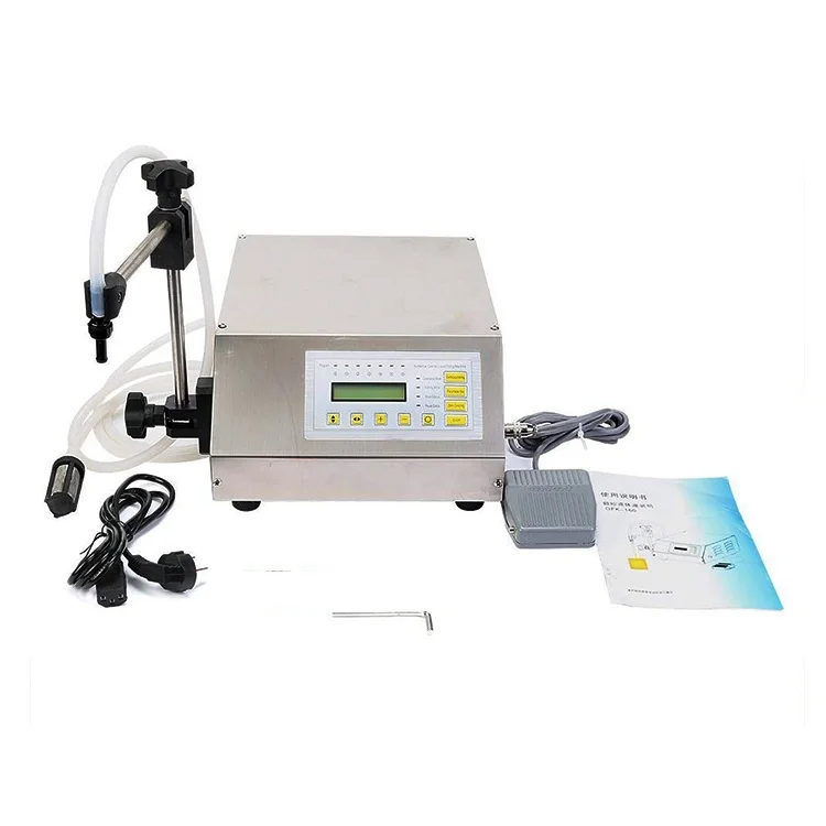 Automatic Small Bottle Digital Control Perfume Filling Machine for Alcohol Oil  Water Beverages Juice