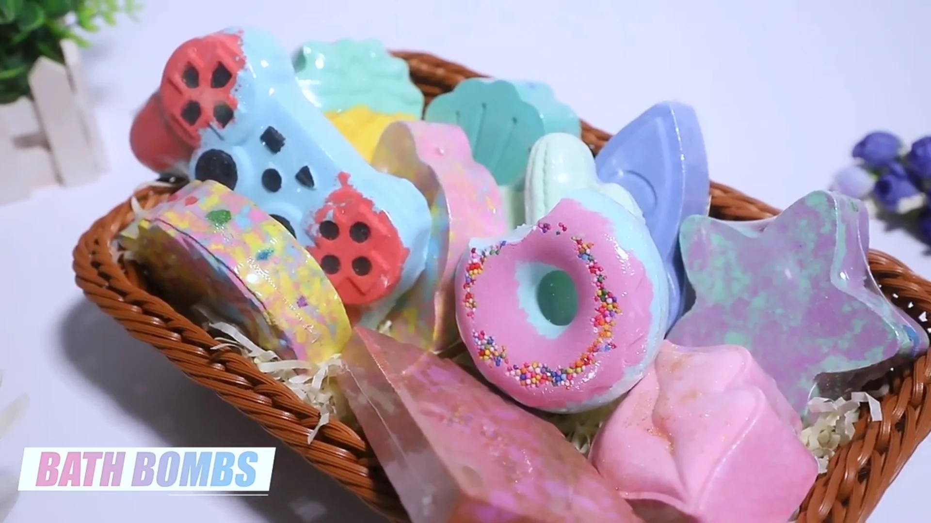 Wholesale Bath Fizzer Ball Natural Bath Bomb Set Valentine Gift Kit