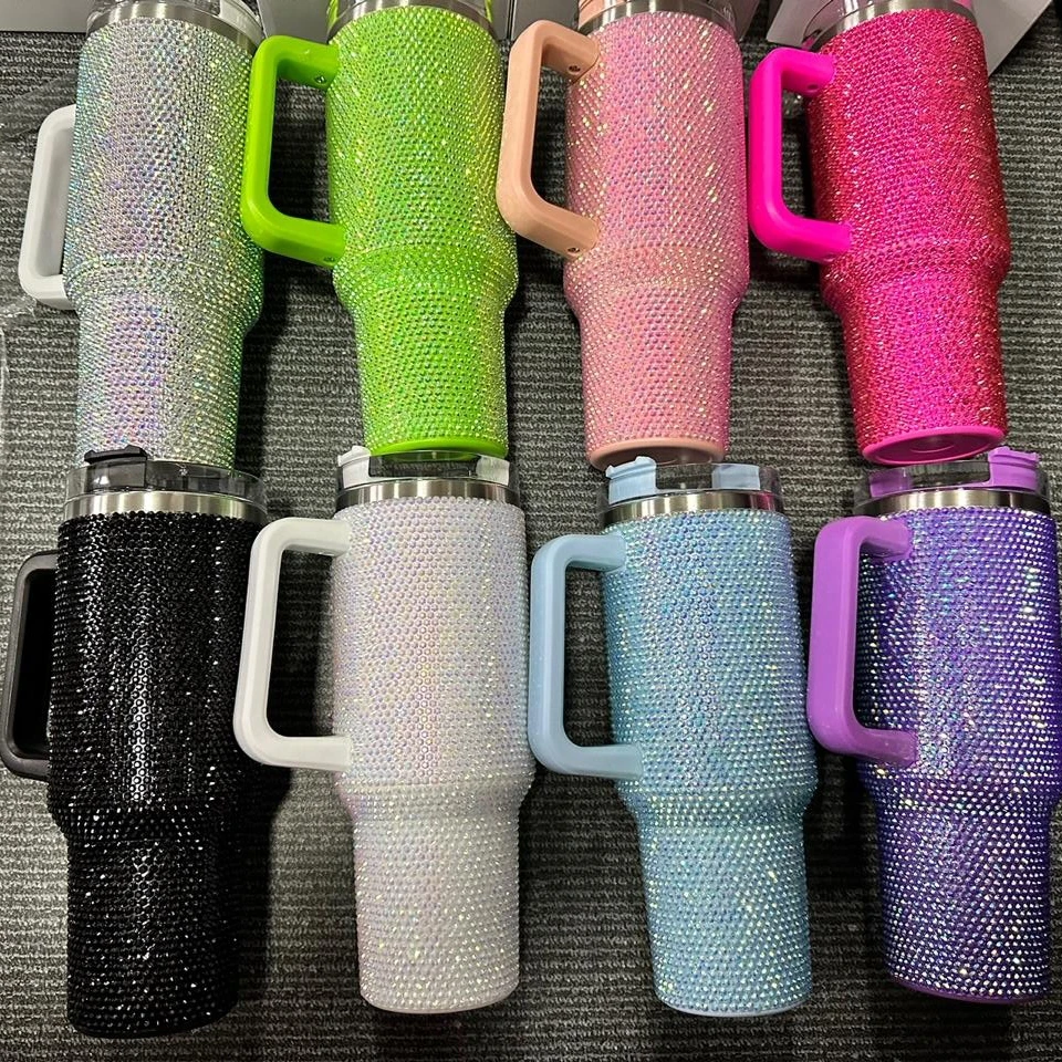 shine　クークル DD2697 Glitter Stainless Steel Bling Car Tumbler 40oz