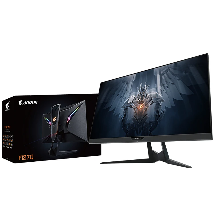 GIGABYTE AORUS FI27Q 27 Inch 1ms 165Hz Quad HD 1440P Frameless Gaming  Monitor with HDR 95% DCI-P3 Color Accurate IPS Panel