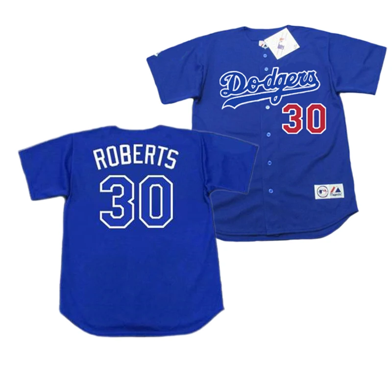 Men's Los Angeles 30 Dave Roberts 31 Mike Piazza 32 Sandy Koufax 43 Raul  Mondesi Throwback Baseball Jersey Stitched S-5xl - Buy Mike Piazza